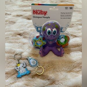 Baby Nuby Octopus Hoopla Bath Toy